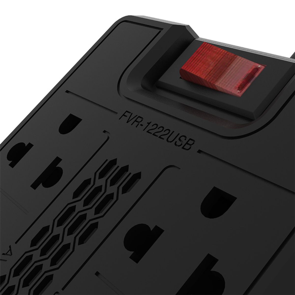 FORZA - ESTABILIZADOR FORZA 1200 VA 600W 8T - VR-1222USB