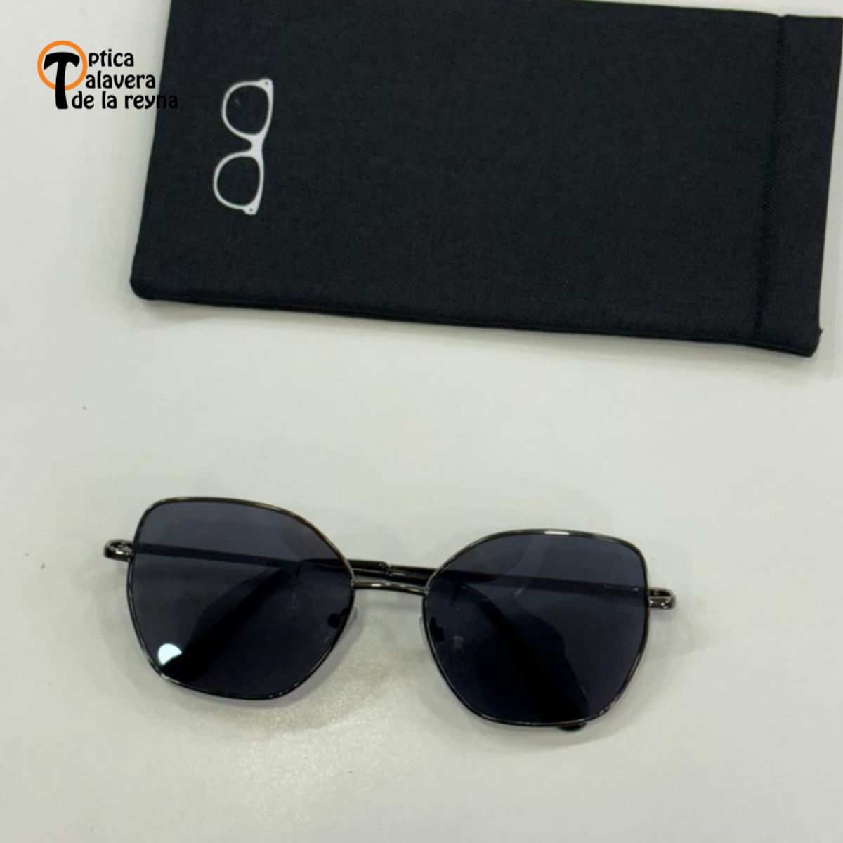 GENERICO - Lentes de Sol Tendencia Metal Negro