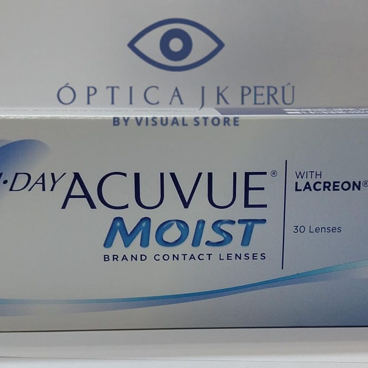 JK - LENTES DE CONTACTO HIDROGEL  1 DAY ACUVUE MOIST MIOPÍA -3.50