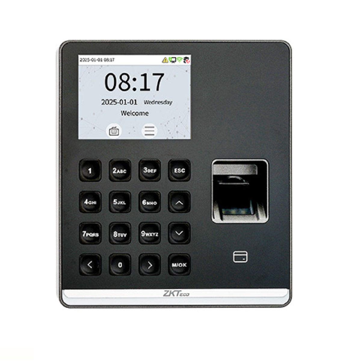 GENERICO - Control Asistencia Personal Zkteco SENSEFP M1 WIFI huella tarjeta Marcador