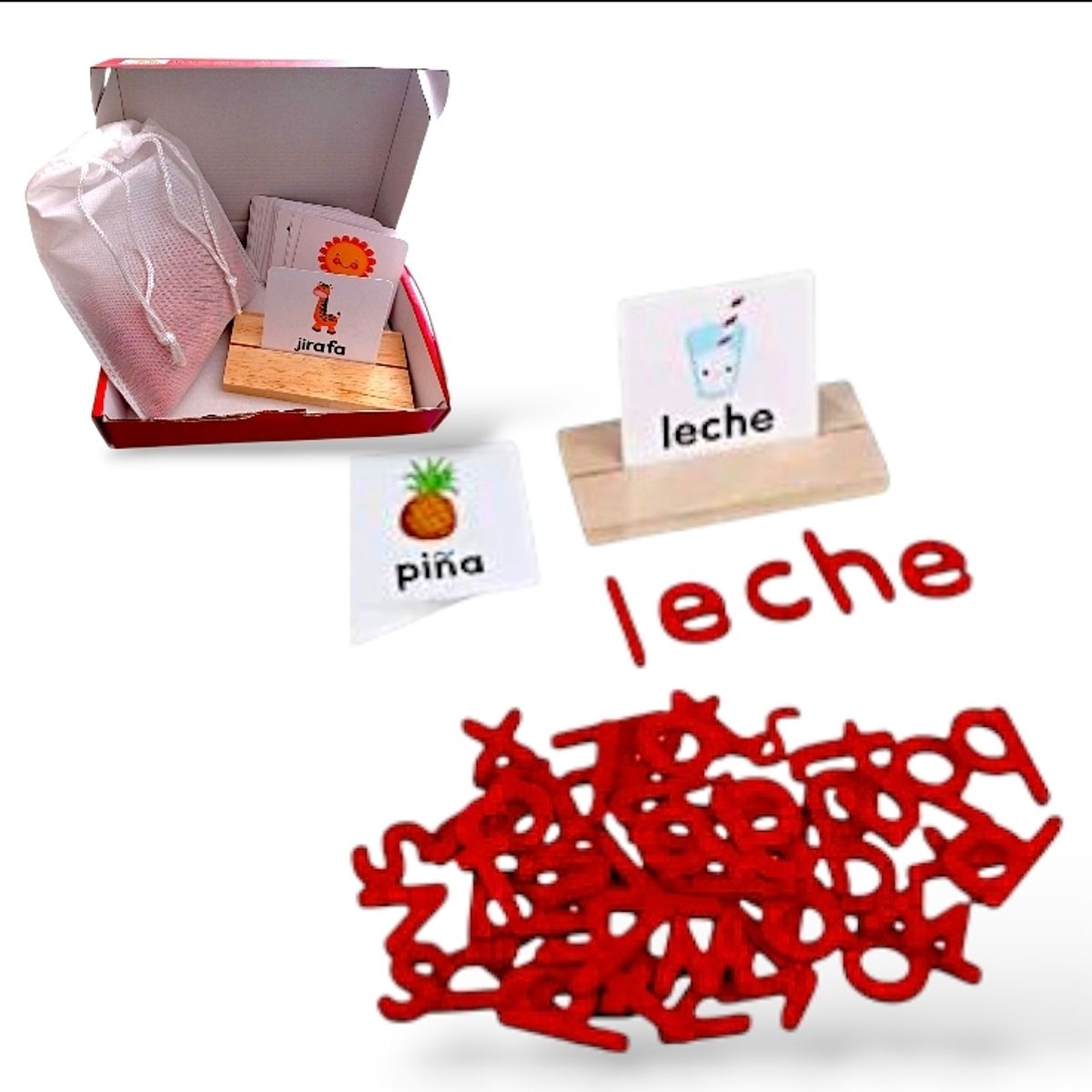 GENERICO - Juego didáctico de ortografía Montessori