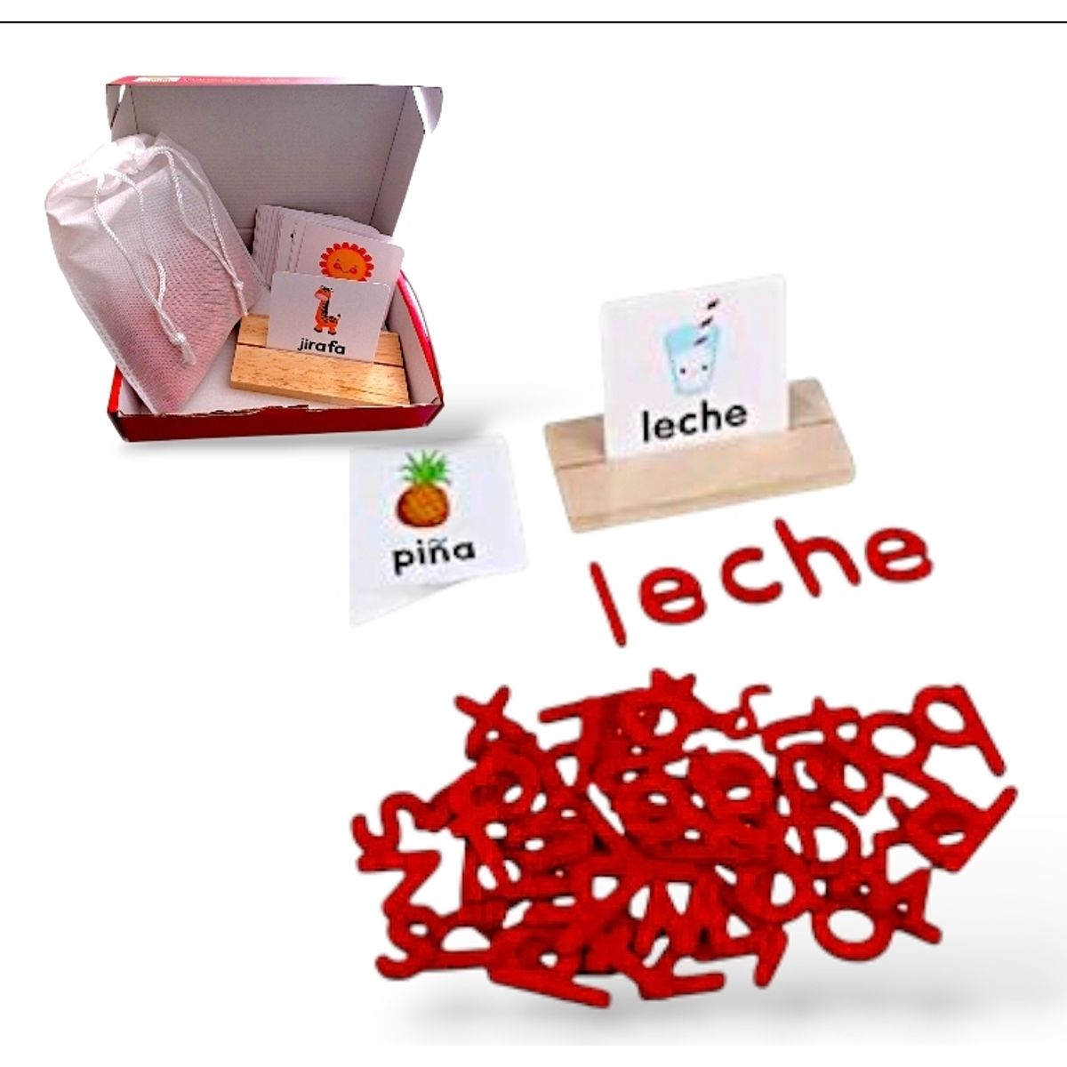 GENERICO - Juego didáctico de ortografía Montessori