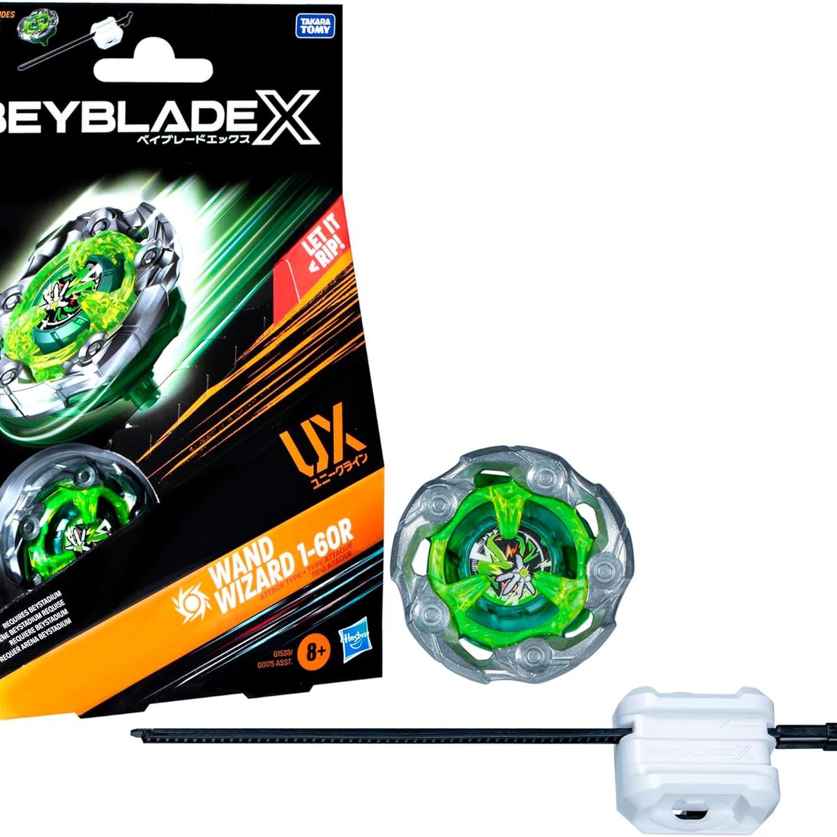 TAKARA TOMY - BEYBLADE X WAND WIZARD 1-60R UX