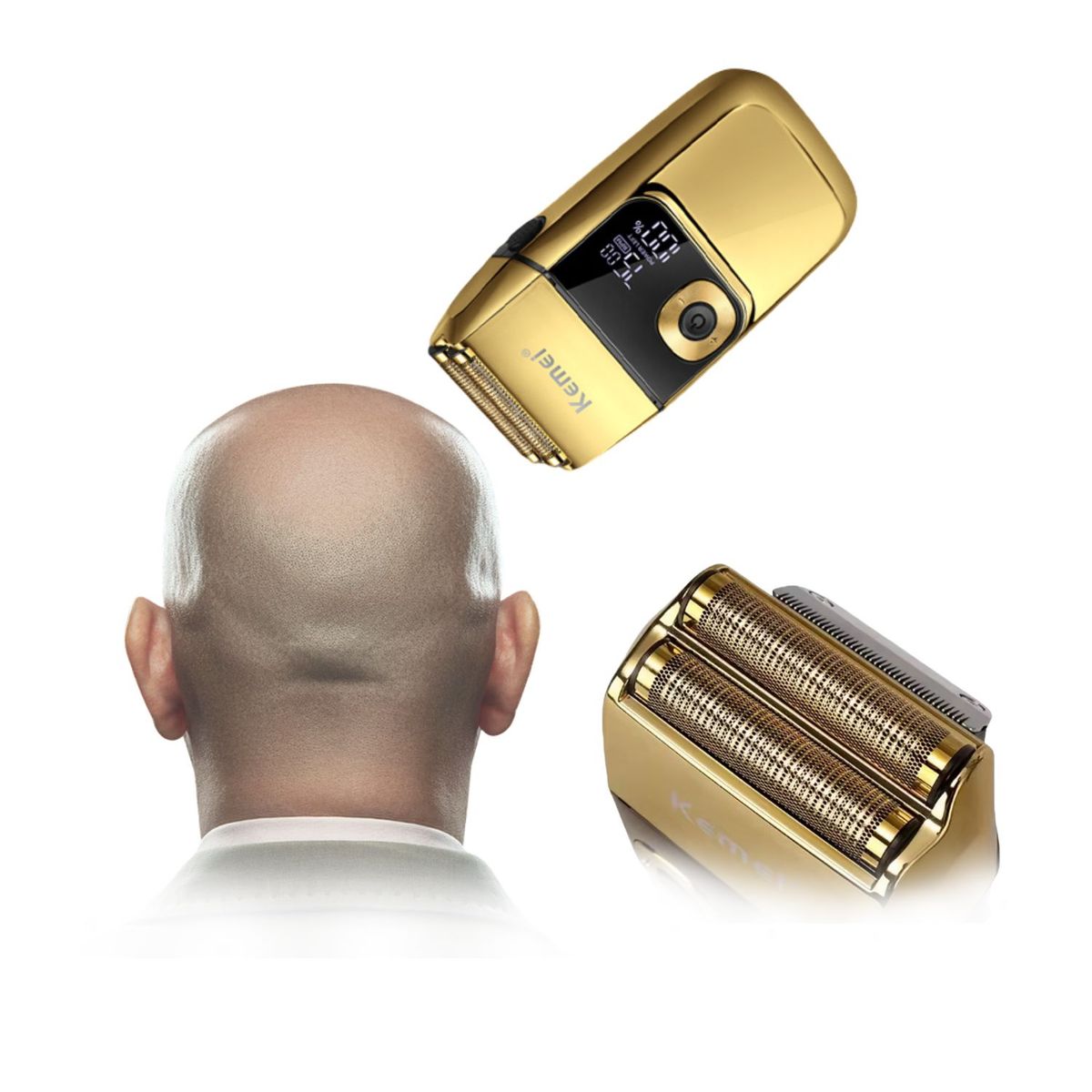 KEMEI - BARBERO AFEITADOR KEMEI PROFESIONAL KM-2028