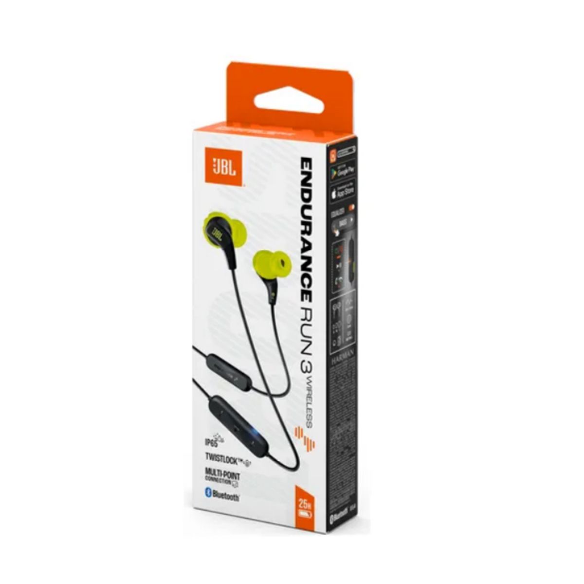 JBL - Audifonos Inalámbricos Jbl Endurance Run 3 Negro