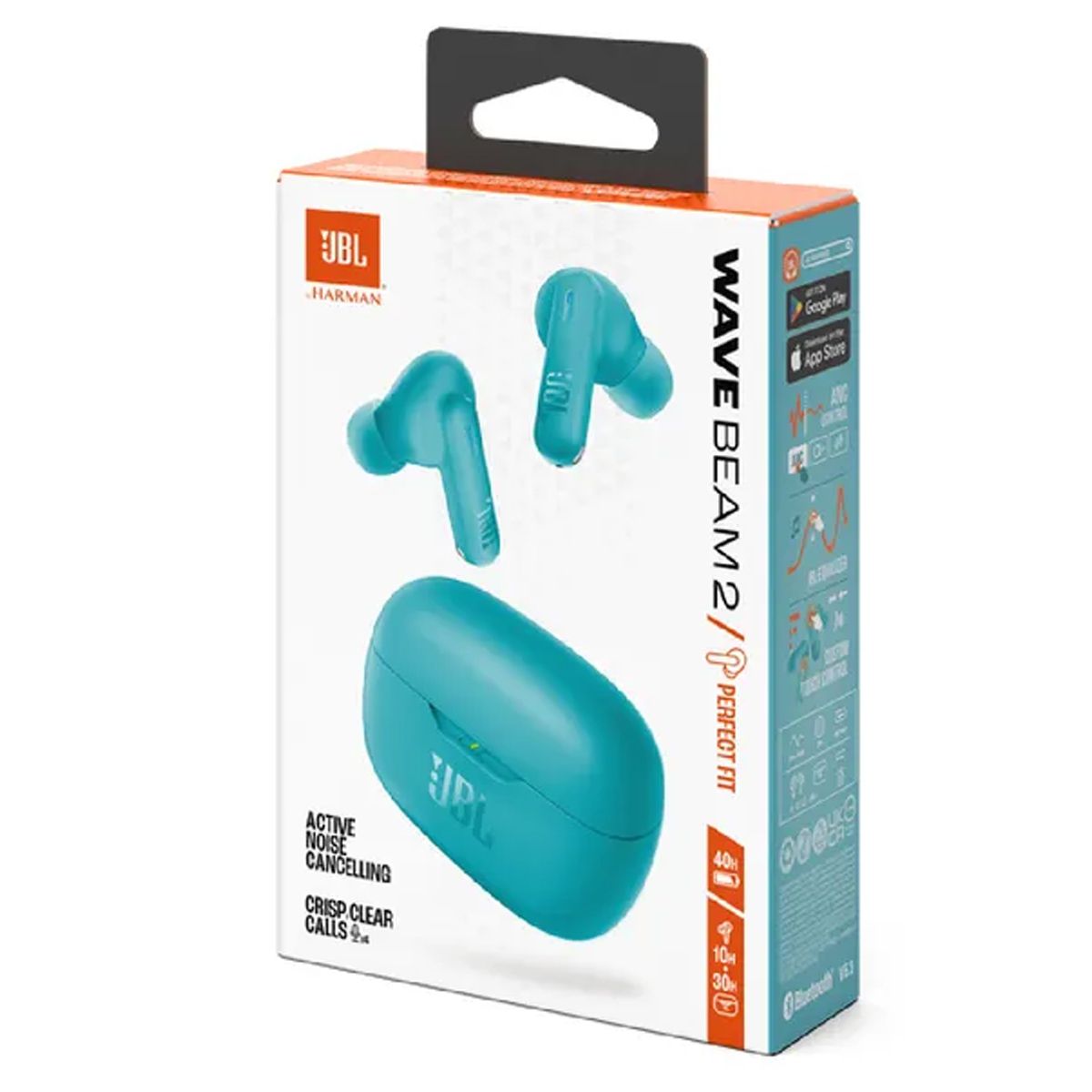 JBL - Audífonos Jbl Wave Beam 2 Tws Bluetooth - Turquesa