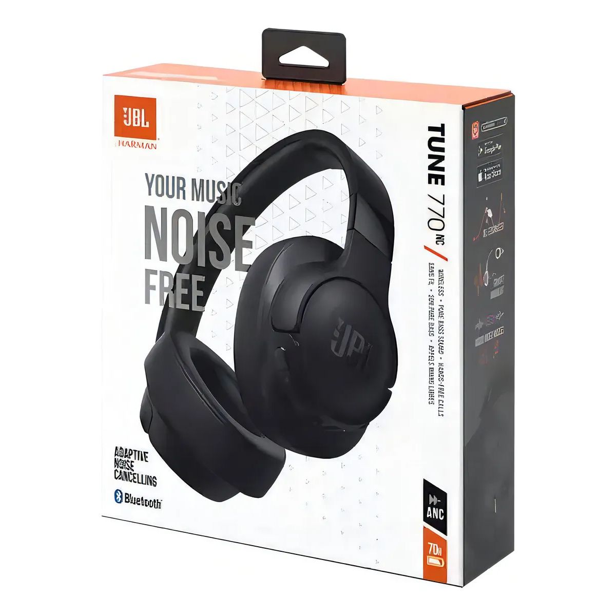 JBL - Audífonos Bluetooth JBL Tune 770BT NC 70 Horas - Negro
