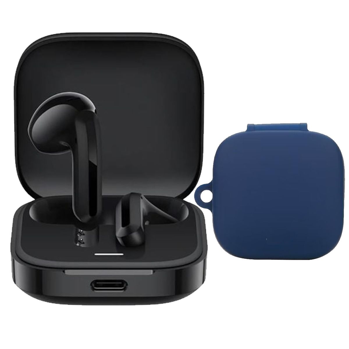 XIAOMI - Audifonos Redmi BUDS 6 ACTIVE Negro + Case Protector Azul