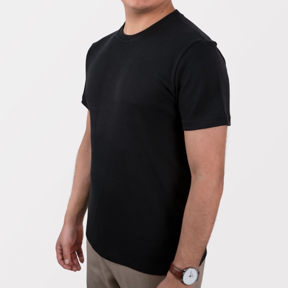 ALMATIVA - Polo ALMATIVA Cuello Redondo 100% Algodón Pima Peruano Certificado Hombre