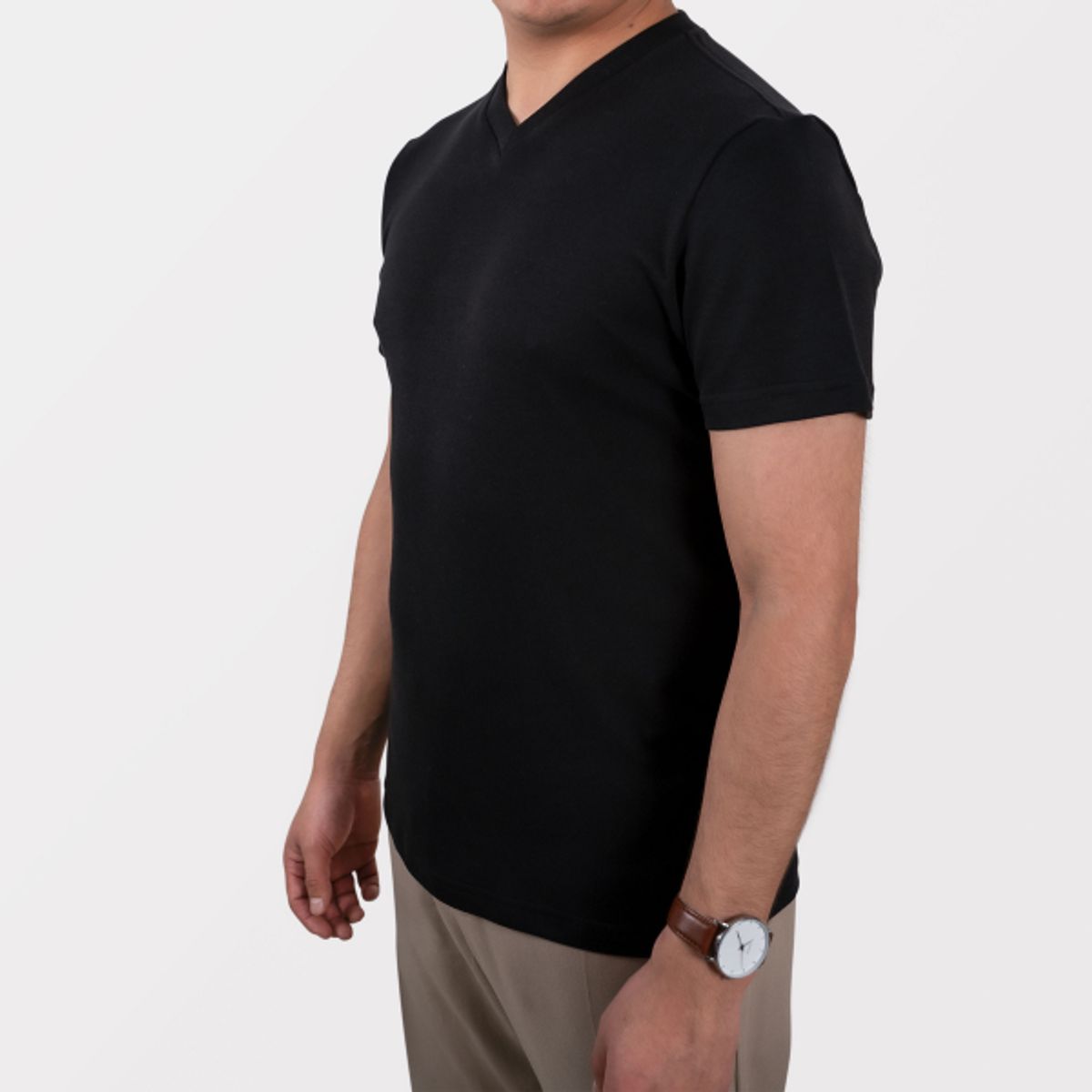 ALMATIVA - Polo ALMATIVA Cuello V 100% Algodón Pima Peruano Certificado Hombre