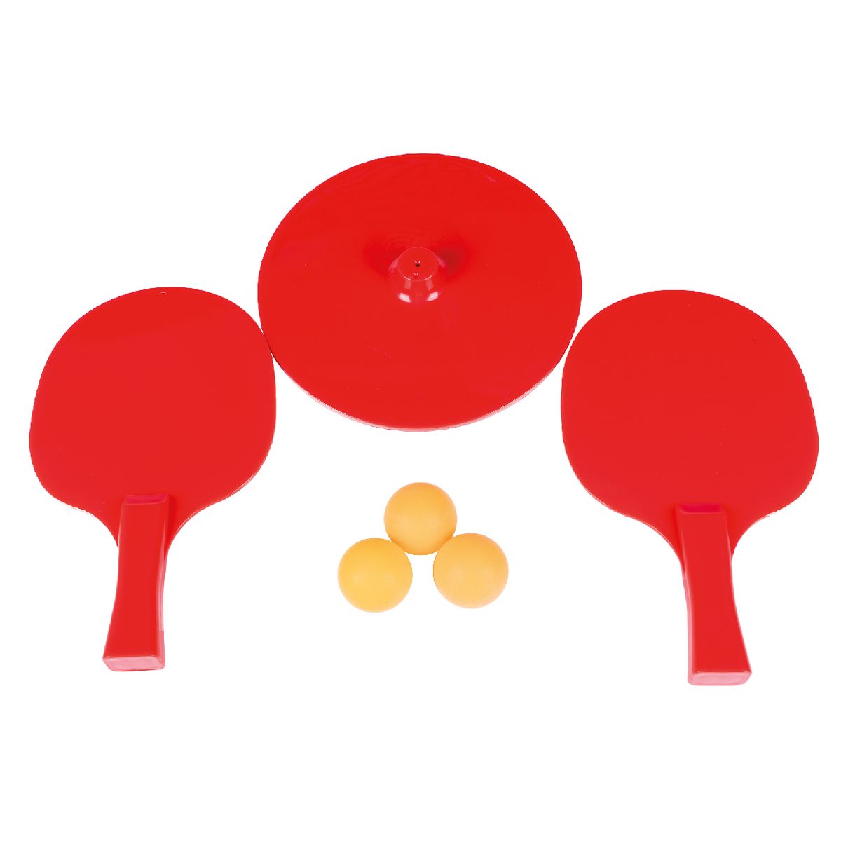 MUNAIQUI - Set de Ping Pong Tenis de Mesa Munaiqui Color Rojo