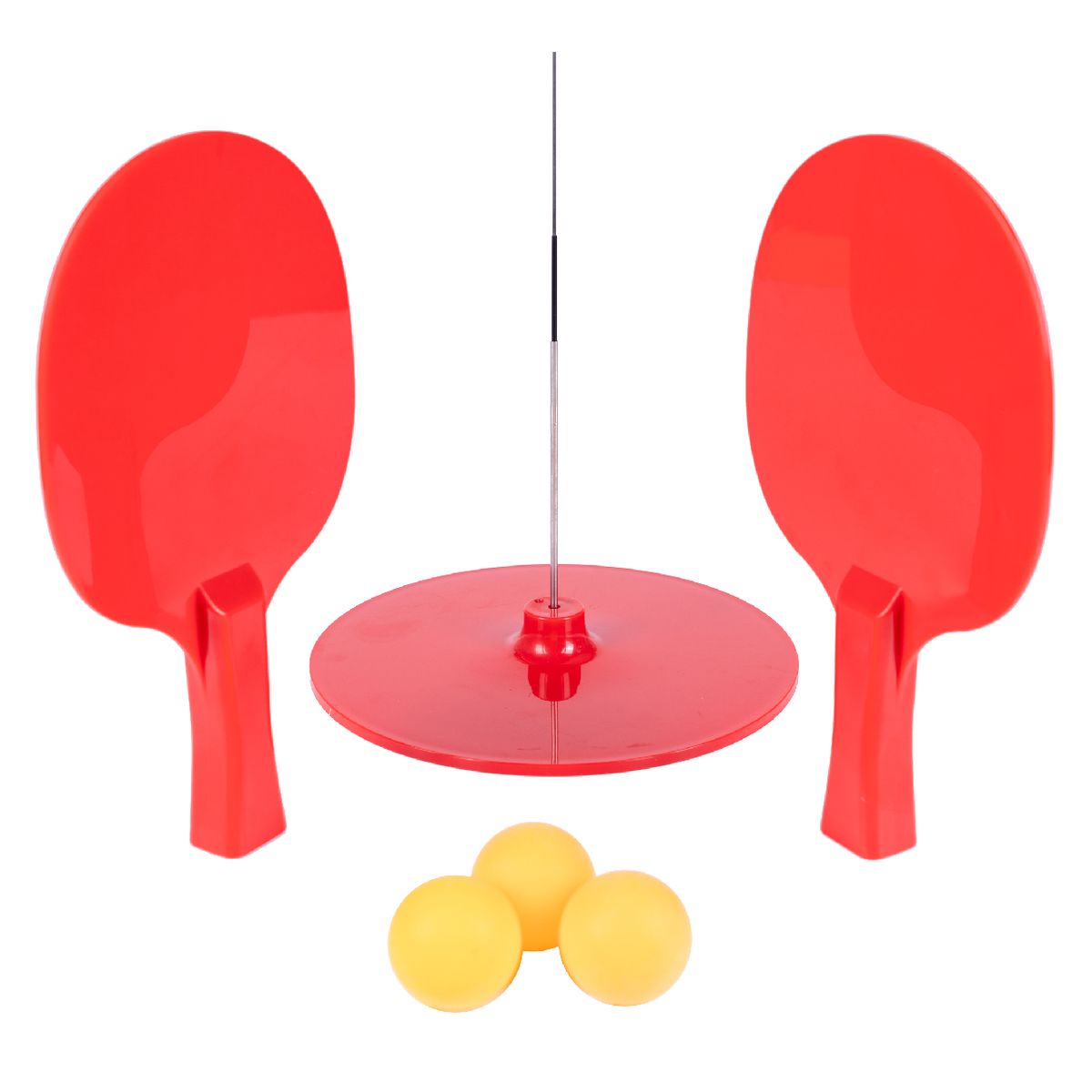 MUNAIQUI - Set de Ping Pong Tenis de Mesa Munaiqui Color Rojo