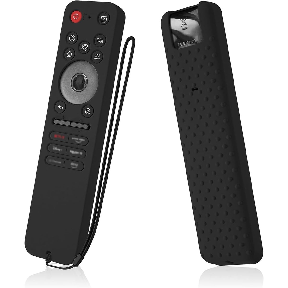 GENERICO - Funda Protector para Control LG Magic Mr25 LG OLED Smart TV Series - NEGRO