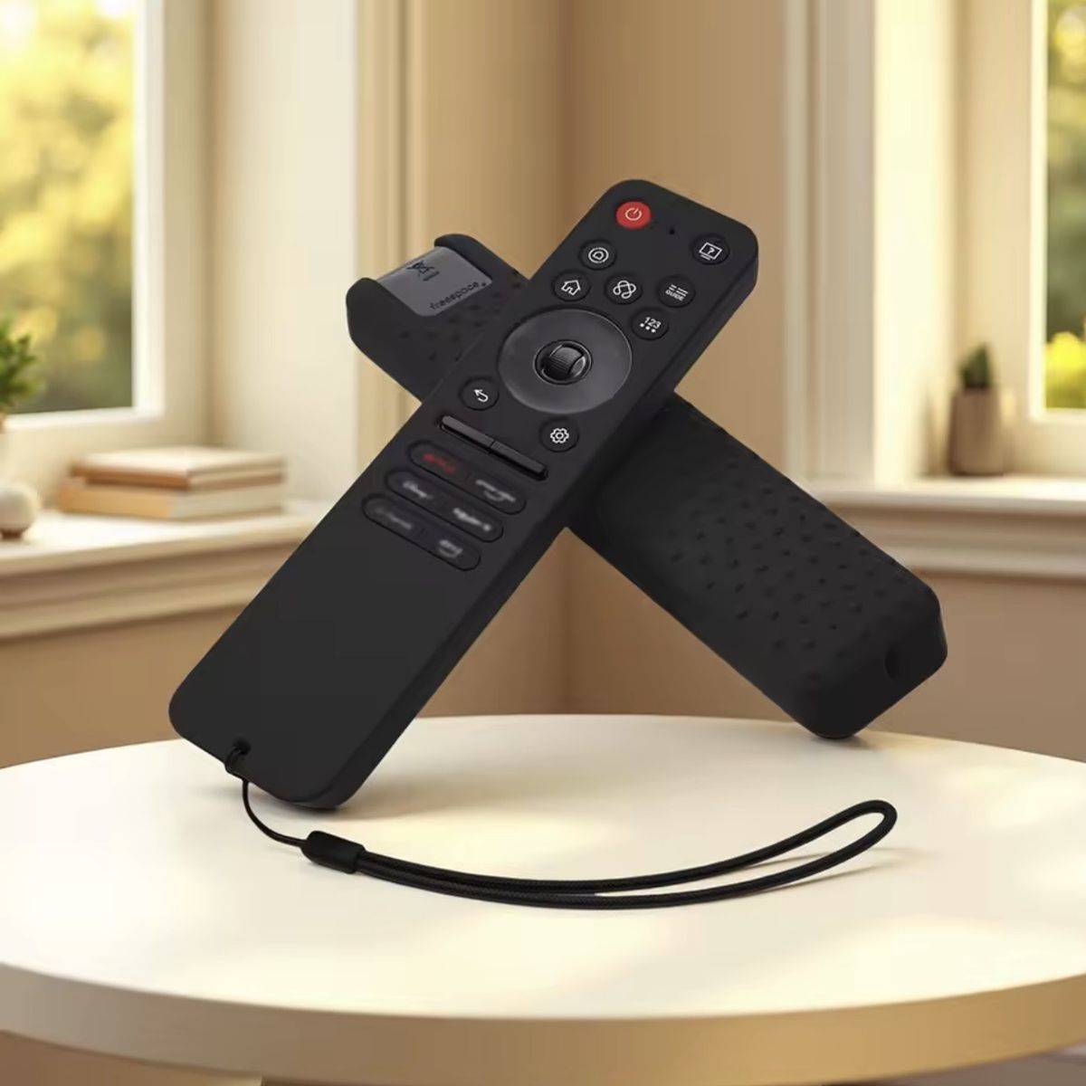 GENERICO - Funda Protector para Control LG Magic Mr25 LG OLED Smart TV Series - NEGRO