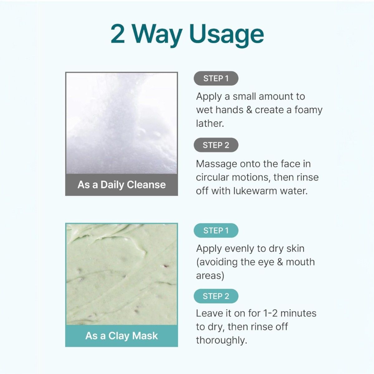 IMPORTADO MC - Centellian24 Madeca Acnience Pore Pack Cleanser 120ml Limpiador de Arcilla