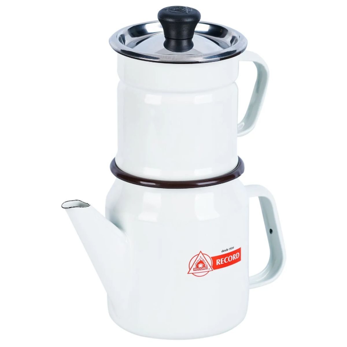 RECORD - Cafetera Acero Esmaltado Original