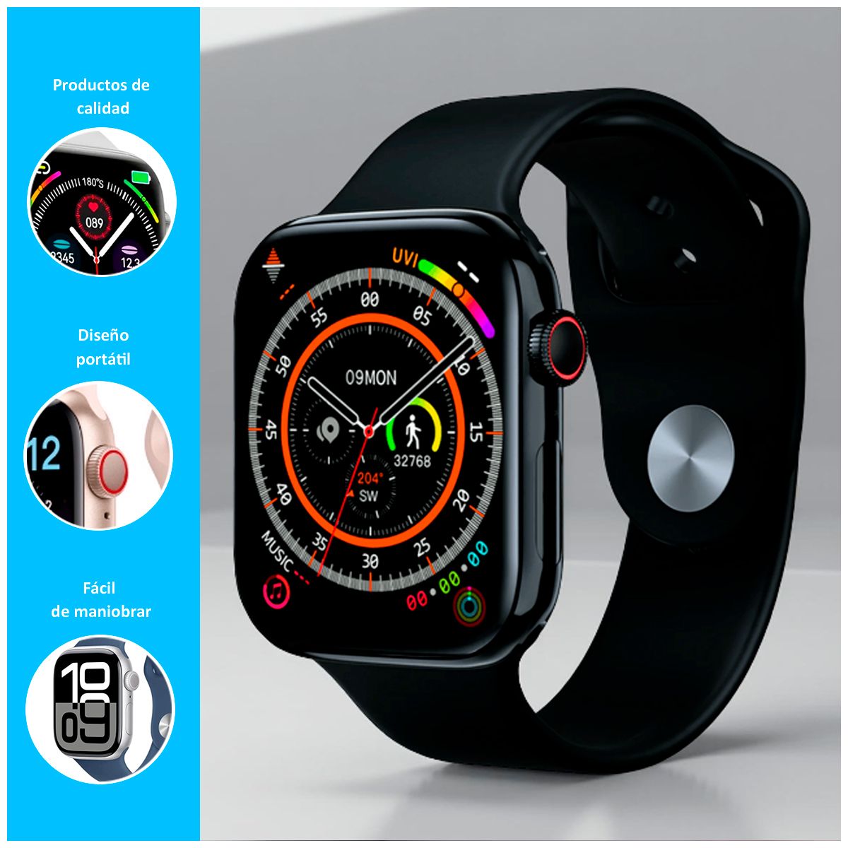 GENERICO - Smartwatch pro 10 watch Blanco