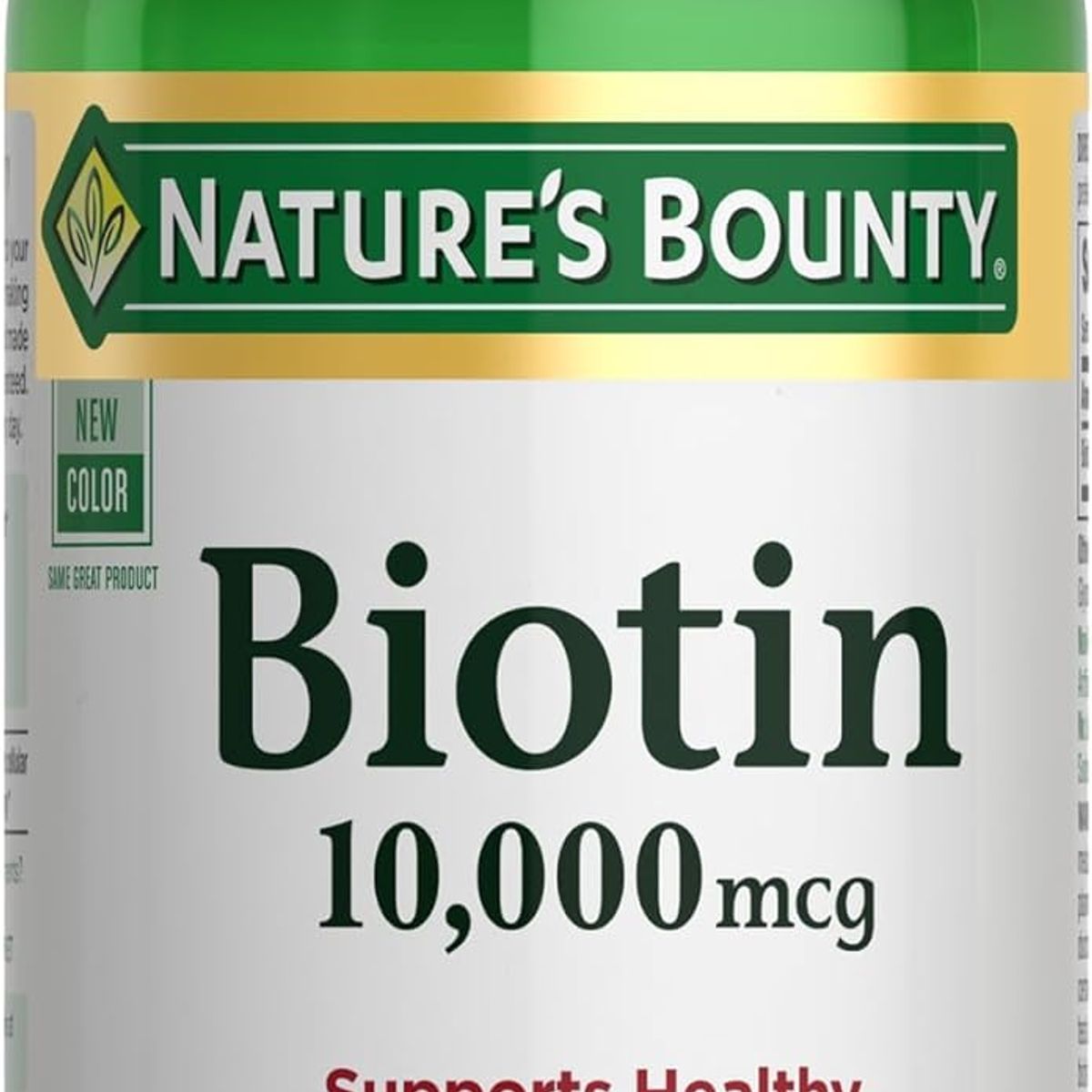 NATURES BOUNTY - Nature's Bounty - Biotina 10,000 mcg 120 cápsulas de liberación rápida