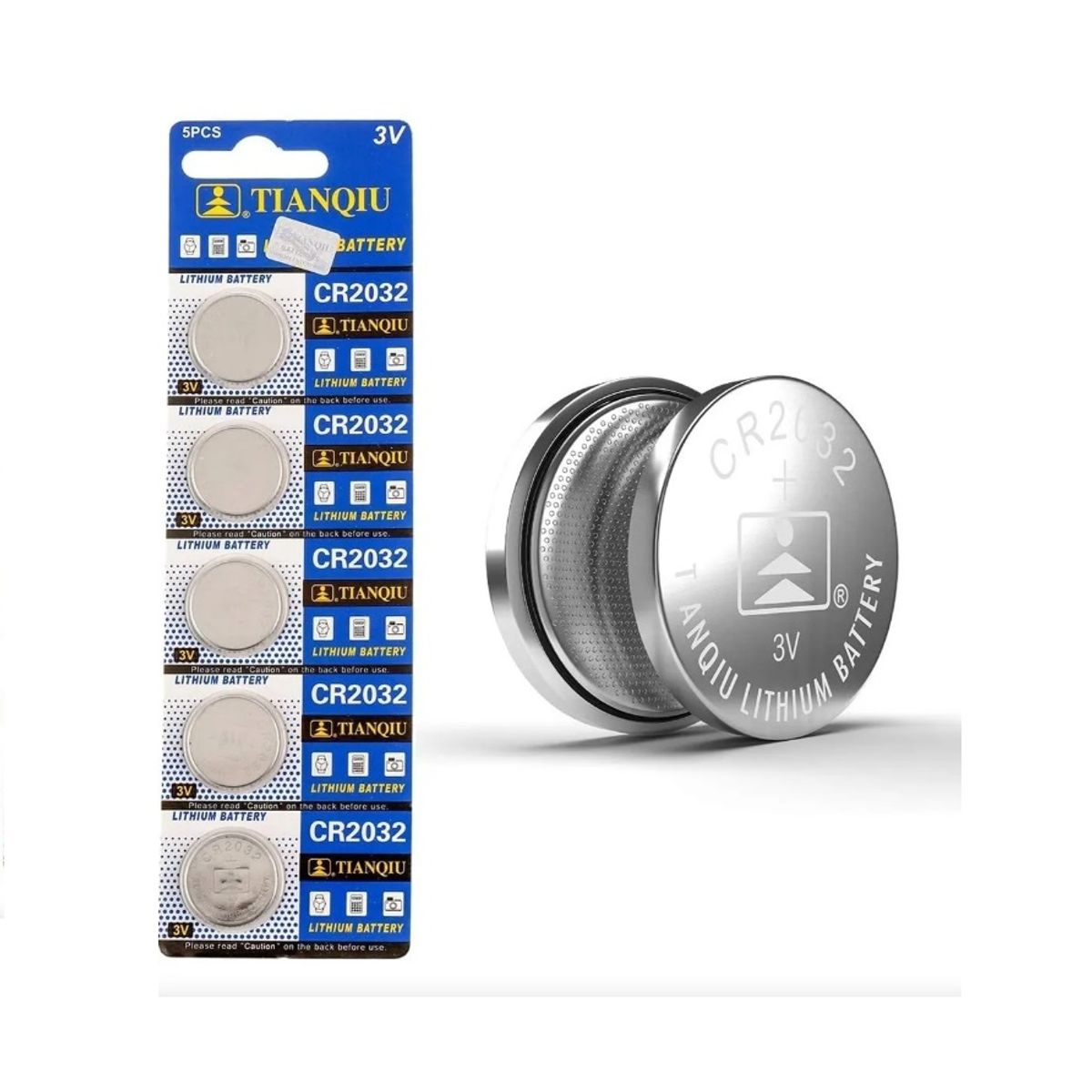 ORIGEN - PILAS CR2032 3V LITIO TIANQIU 5 Alarma Reloj Balanza Pc