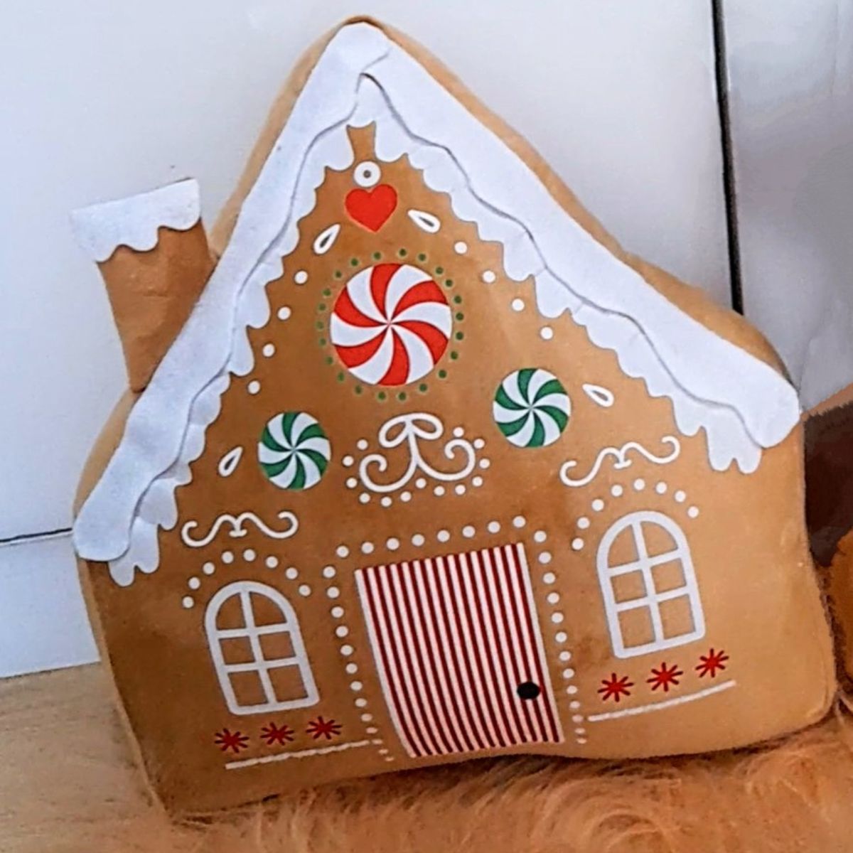 GENERICO - COJÍN CASITA DE JENGIBRE