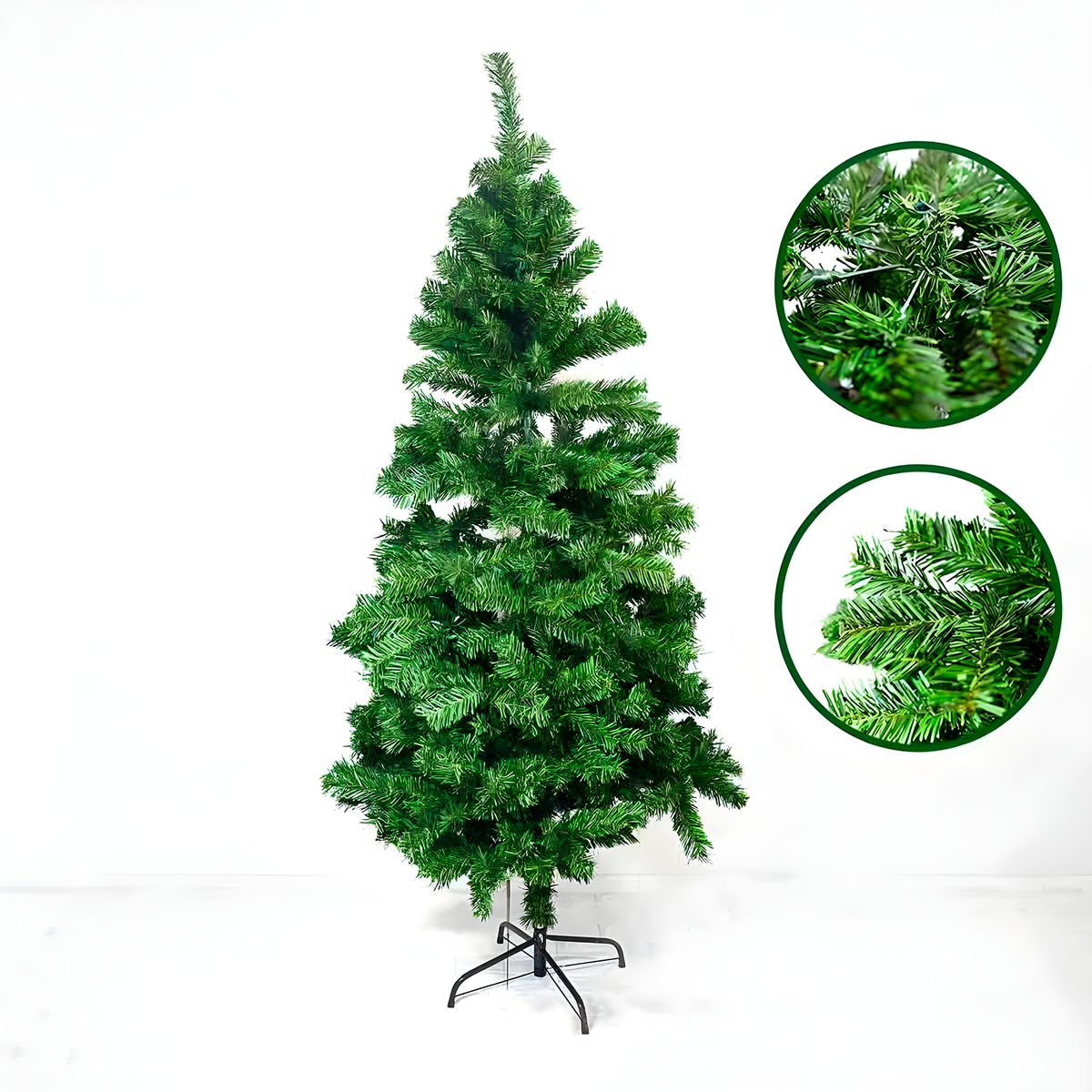 GENERICO - ARBOL  NAVIDEÑO 3 CUERPOS CLÁSICO 210 CM