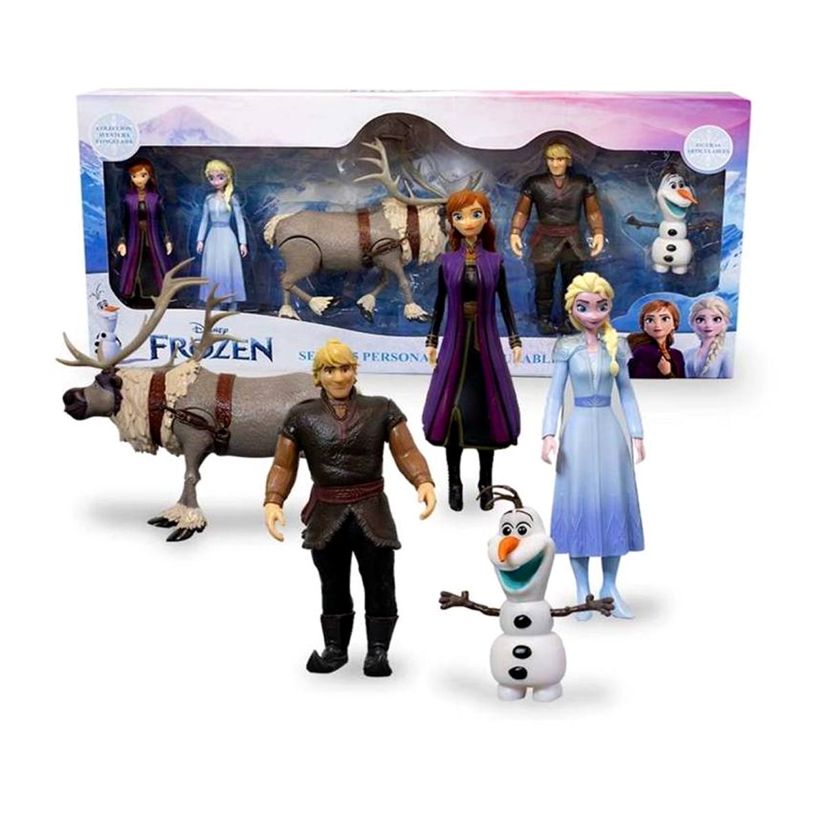 FROZEN - Set De Figuras Articulables Frozen II Disney FZM-5