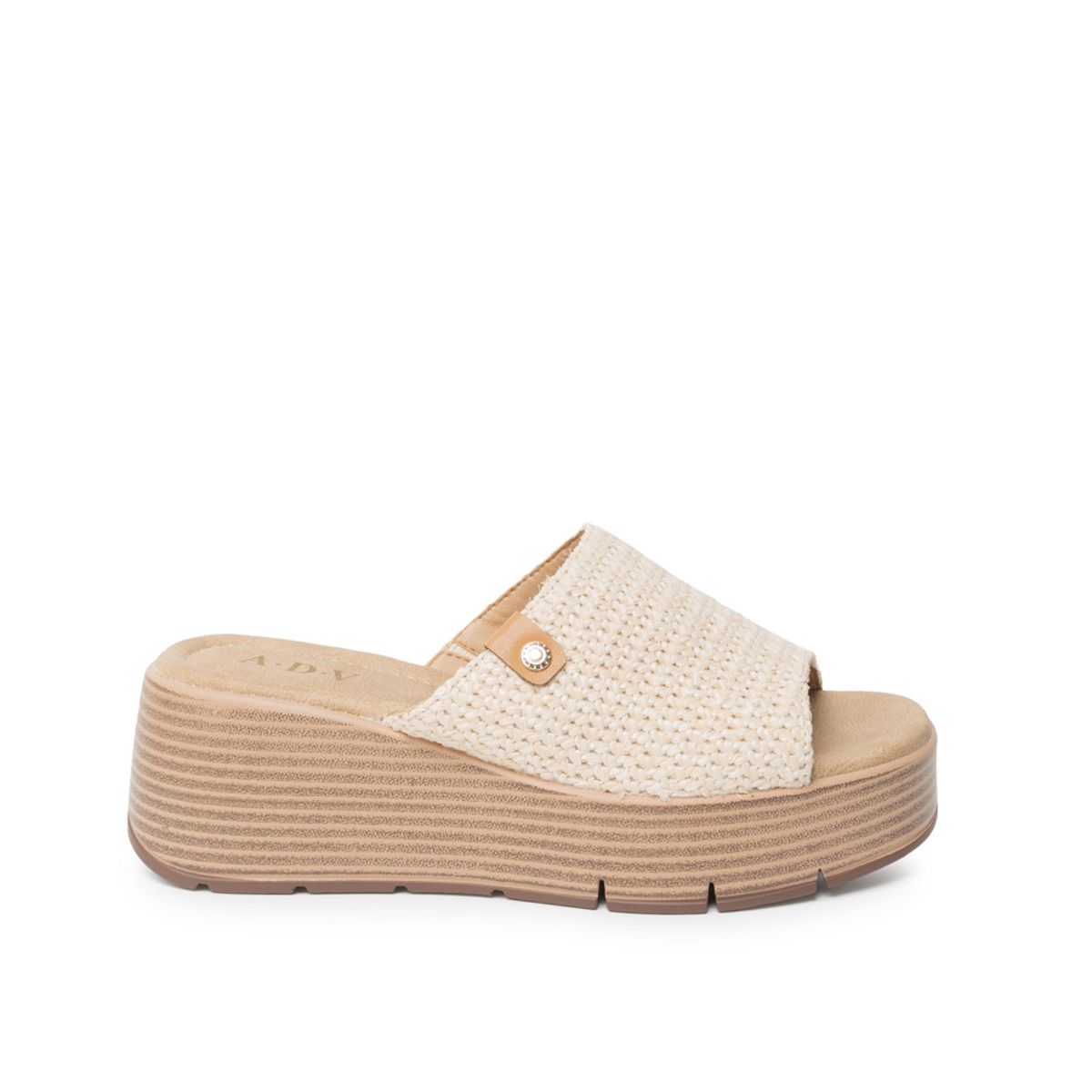 ADV - Sandalia Sueco Casual LAU-2608 Beige ADV