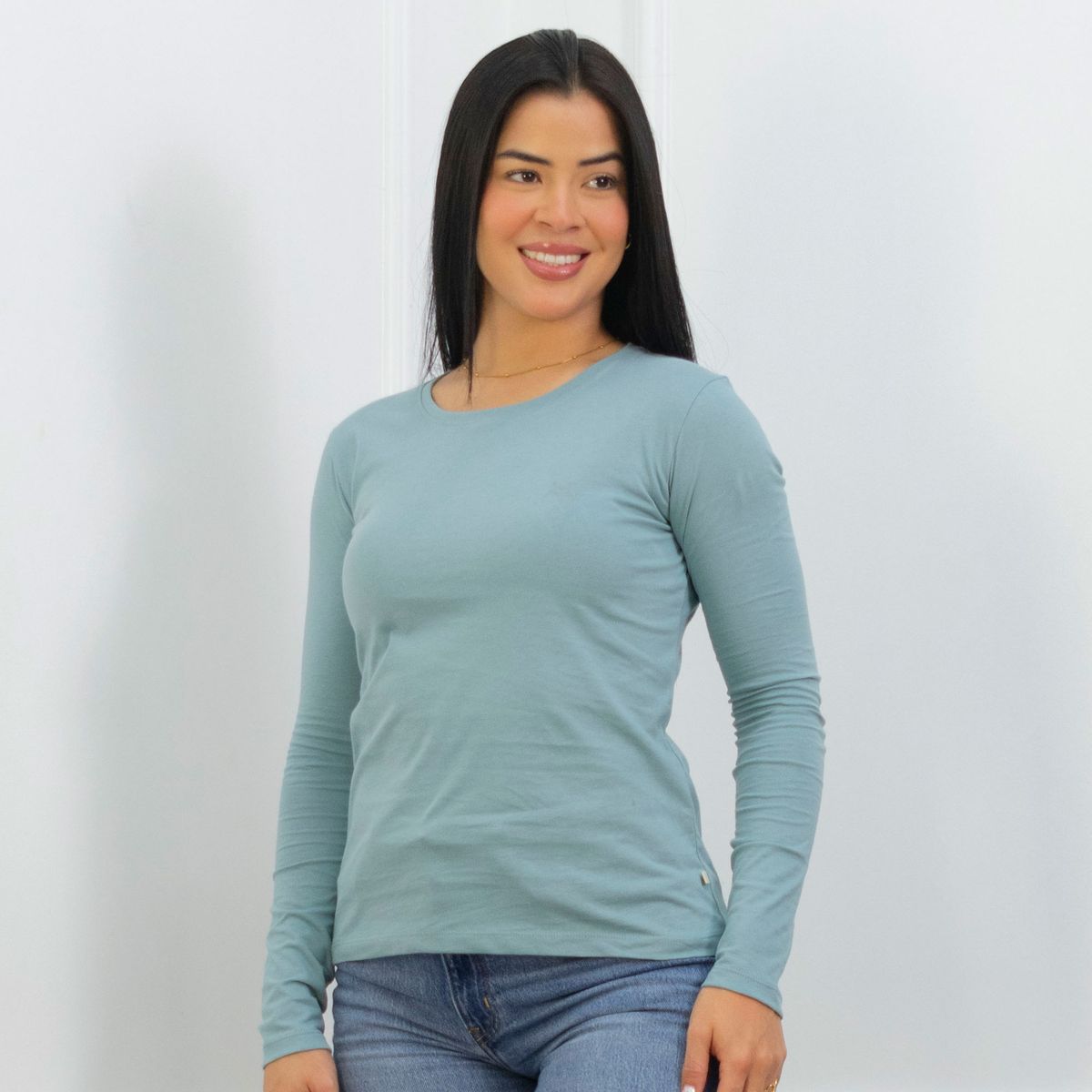 A VANTGARDESTYLE - POLO SLIM FIT DAMA ML - JERSEY 100% ALGODON