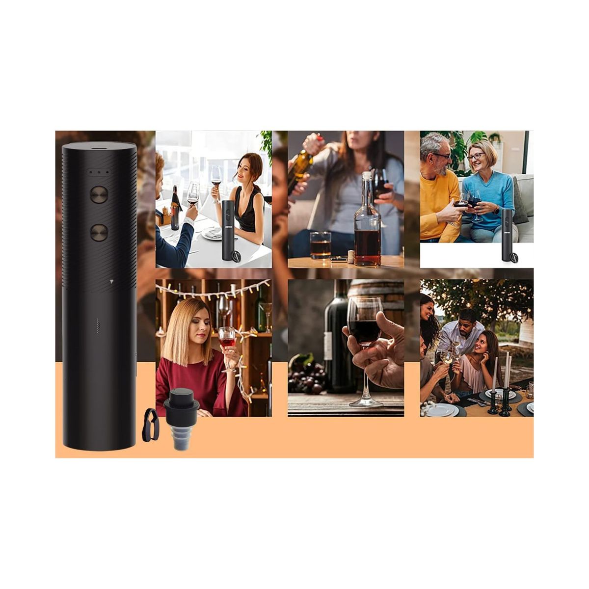 OEM - Saca Corcho Electrico De Vino a Batería