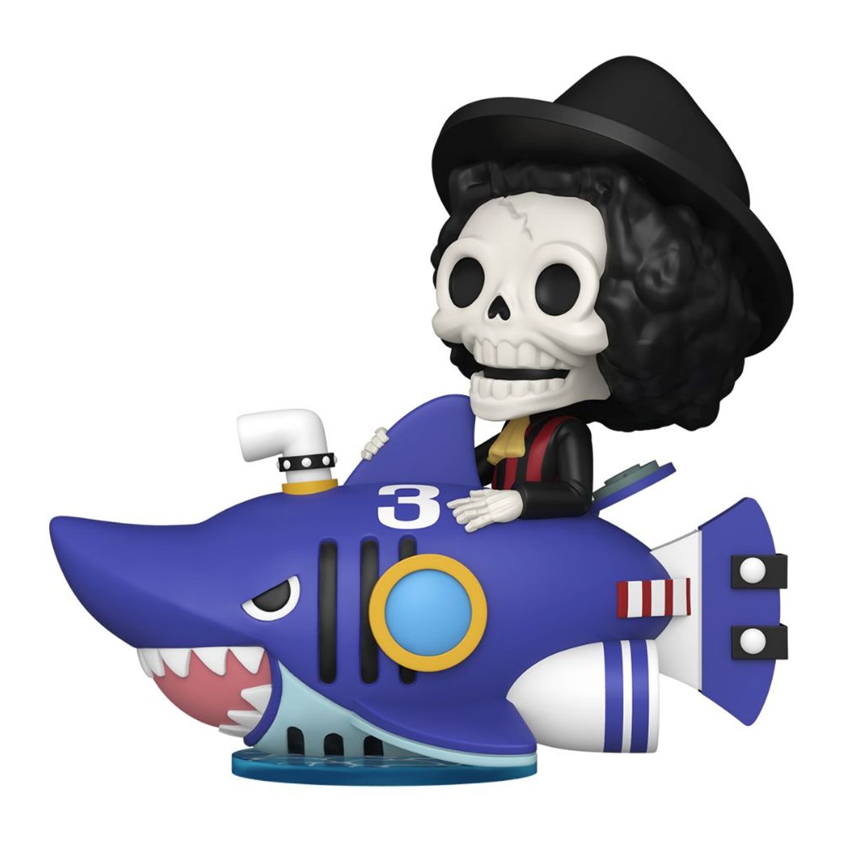 FUNKO - Funko Pop Rides Brook With Shark Submerge One Piece