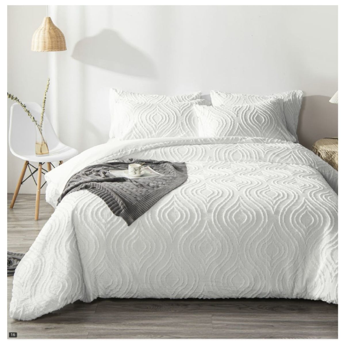 GENERICO - COBERTOR LUJOSA DE 5 PIEZAS