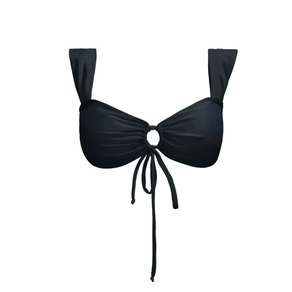 SOLARY - Top de Bikini Luna Negro