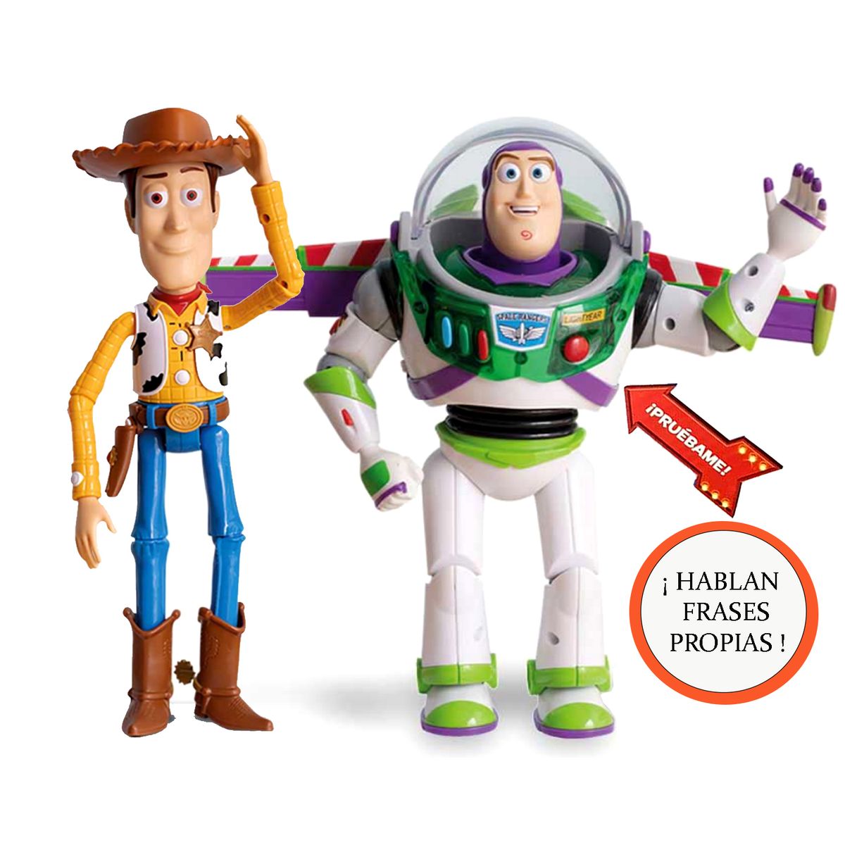 TOY STORY - Set de Figuras De Acción Toy Story WOODY Y BUZZLIGHTYEAR