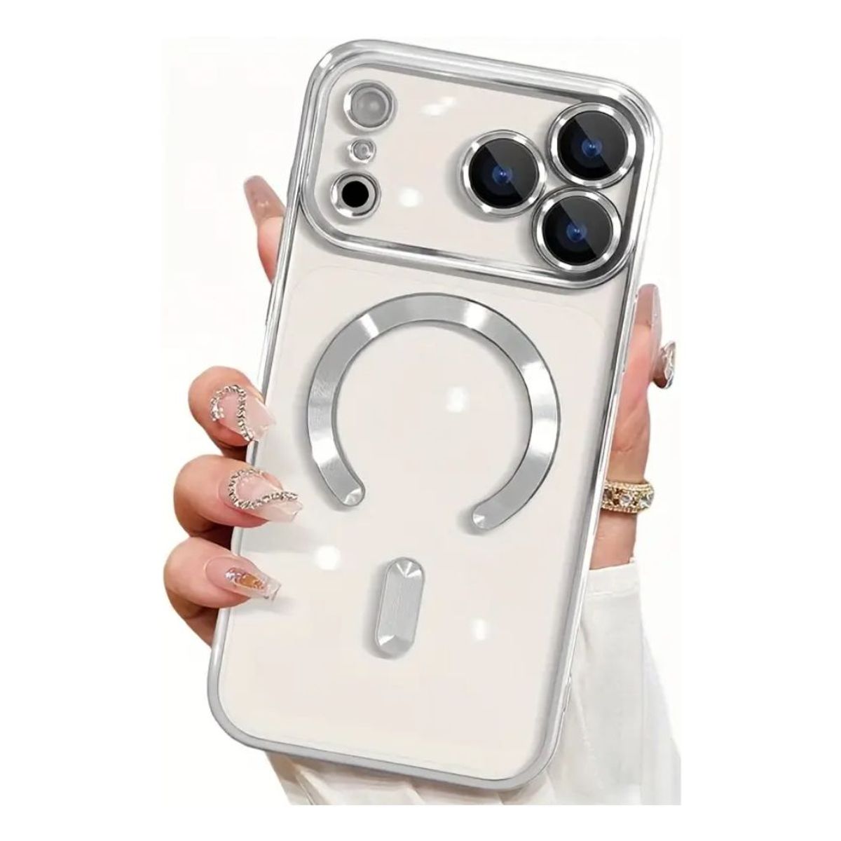 PERU IMPORTACIONES - CASE IPHONE 17 PRO MAX PLATA