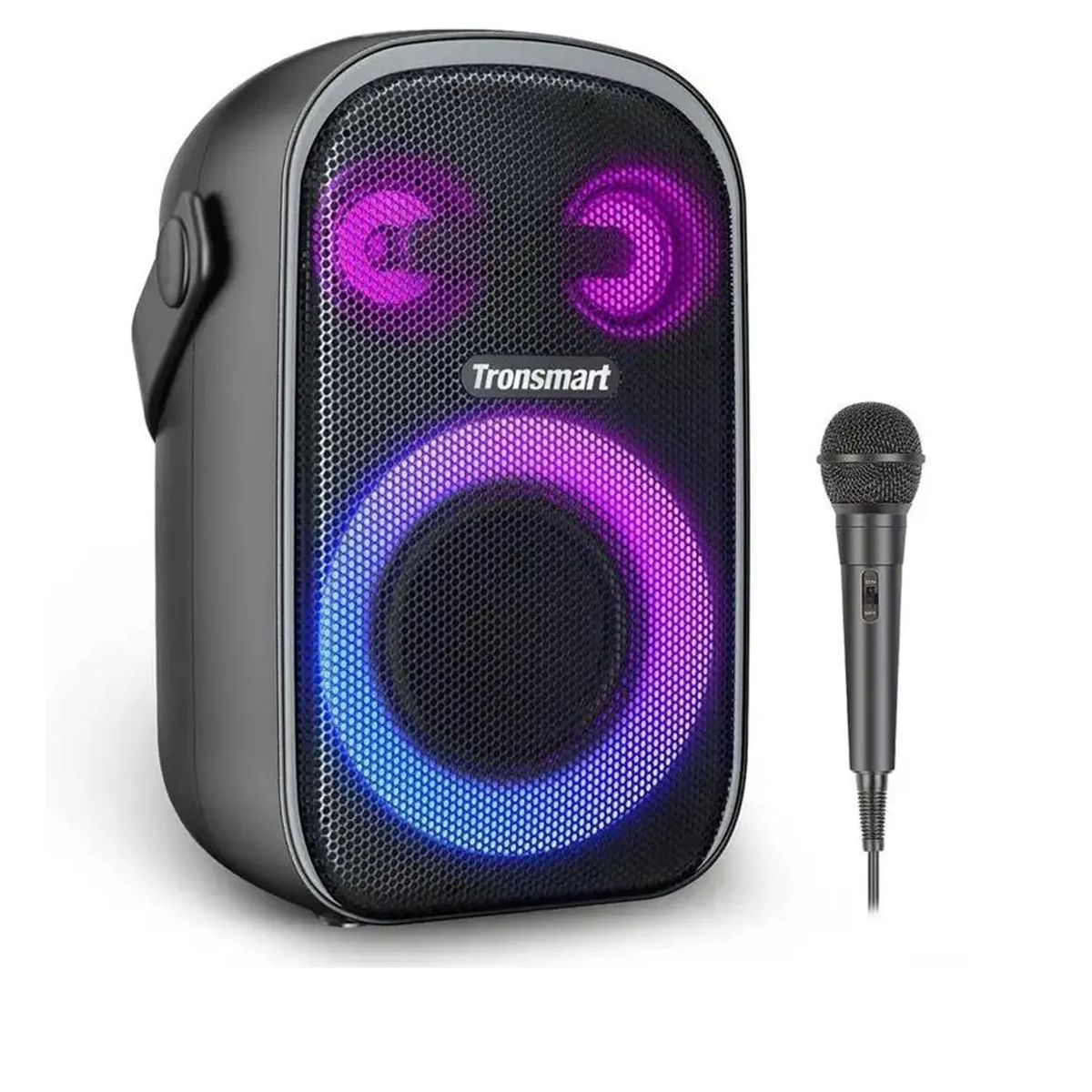 TRONSMART - Parlante Bluetooth Tronsmart Halo 100 Sonido 60W  y efectos de Luz RGB