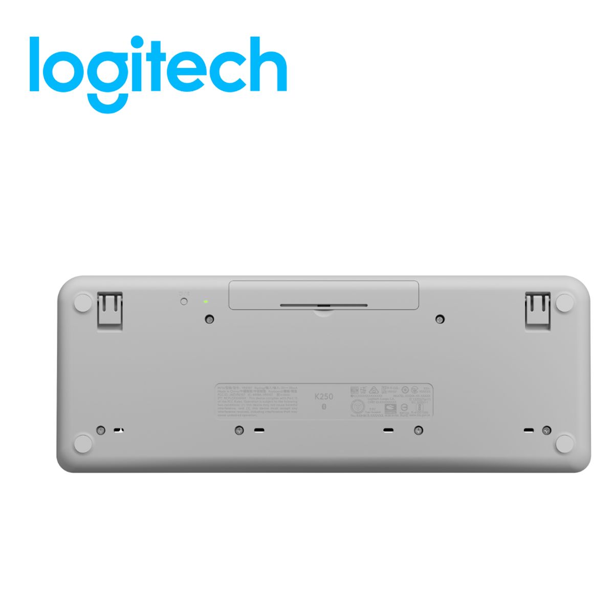 LOGITECH - Teclado Logitech K250 Bluetooth White  920-013446