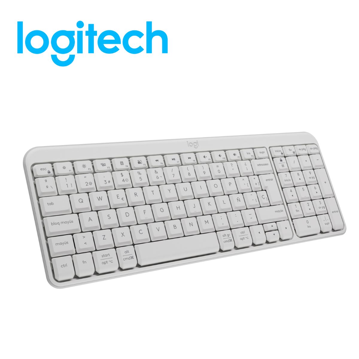 LOGITECH - Teclado Logitech K250 Bluetooth White  920-013446