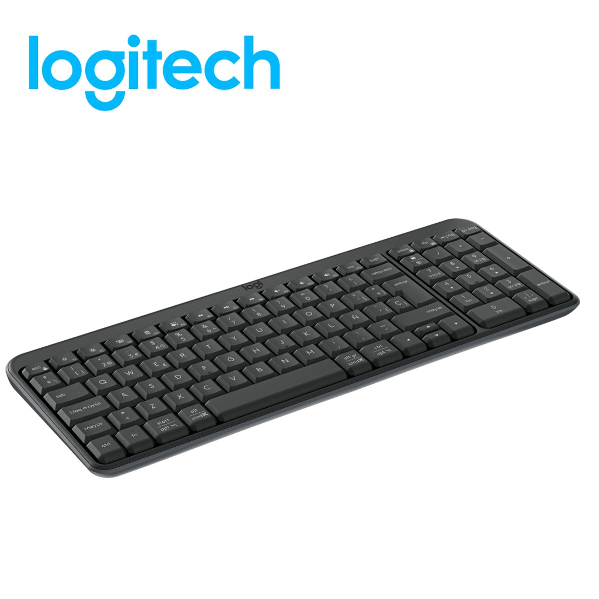 LOGITECH - Teclado Logitech K250 Bluetooth Black SP  920-013445