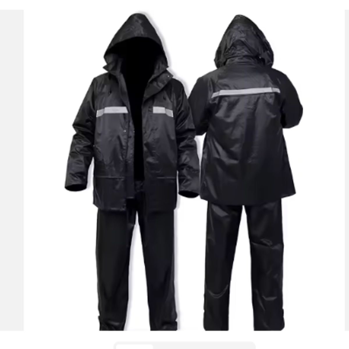 GENERICO - TRAJE IMPERMIABLE PARA LLUVIA-MOTOCICLETA  INCLUYE CHAQUETA +PANATALON + FUNDA DE ZAPATO