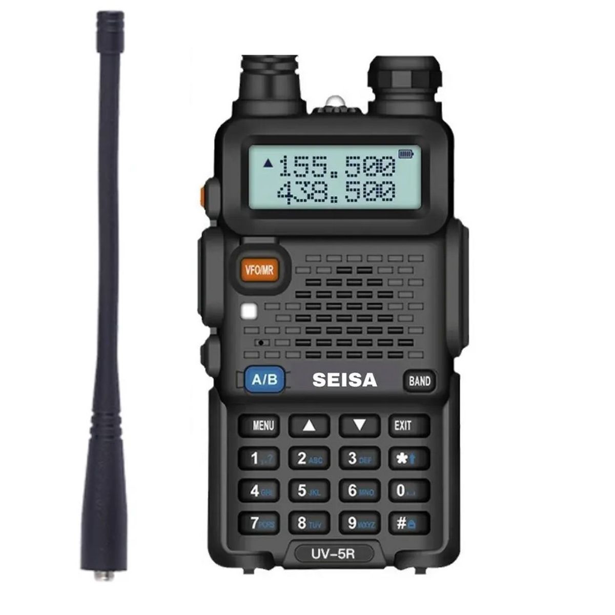 SEISA - Walkie Talkie - Radio Hasta 5Km - Incluye Manos Libres Seisa