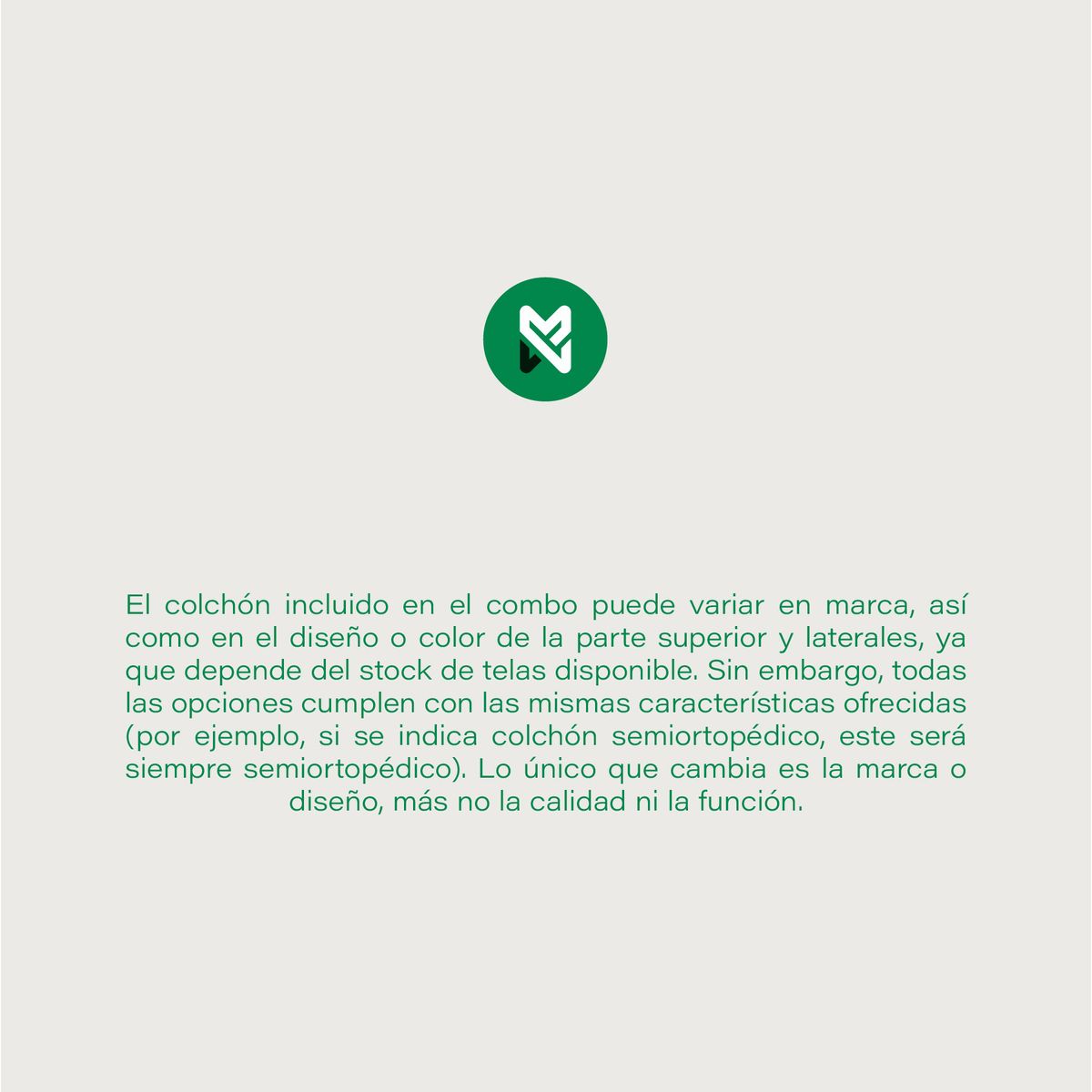 GENERICO - COLCHON SEMIORTOPÉDICO 1.5 PLAZAS