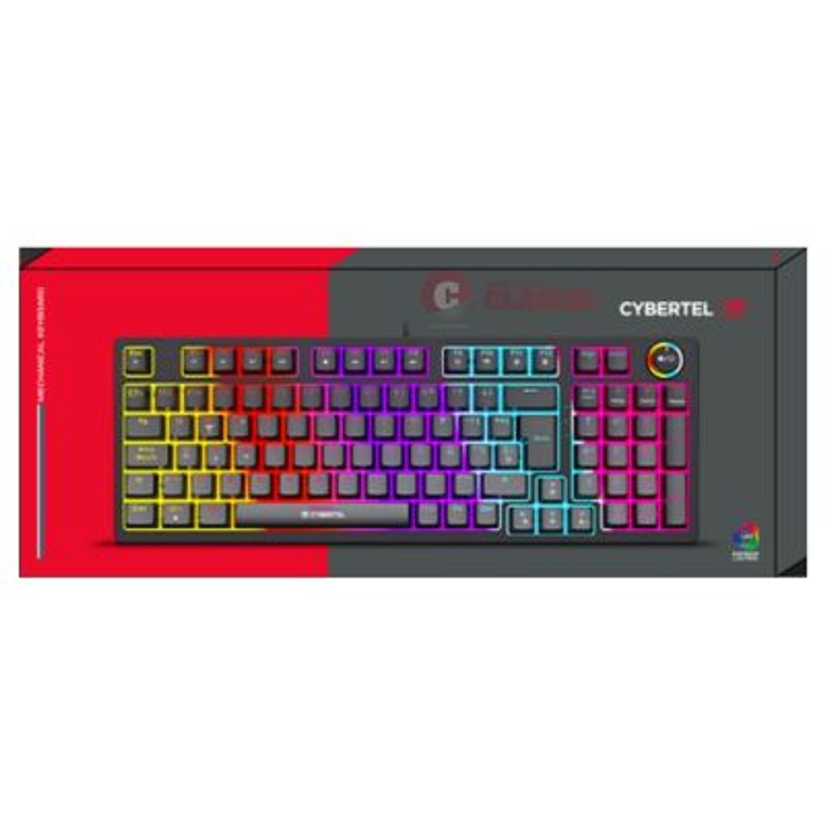 CYBERTEL - TECLADO CYBERTEL GAMER MECANICO STRIKER CBX K1005 RAINBOW  96KEYS USB