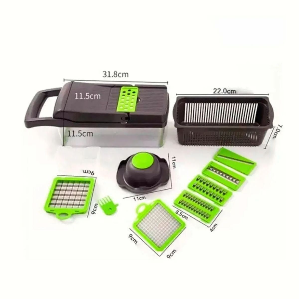 GENERICO - Cortador y Rebanador de Verduras Multifuncional