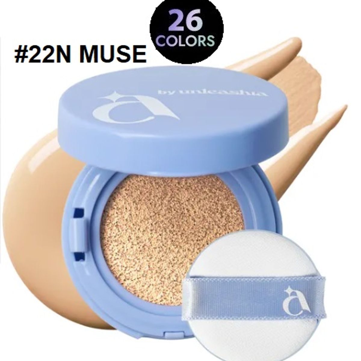 UNLEASHIA - Unleashia Hey Dew Blue Cushion 22N Muse 6g