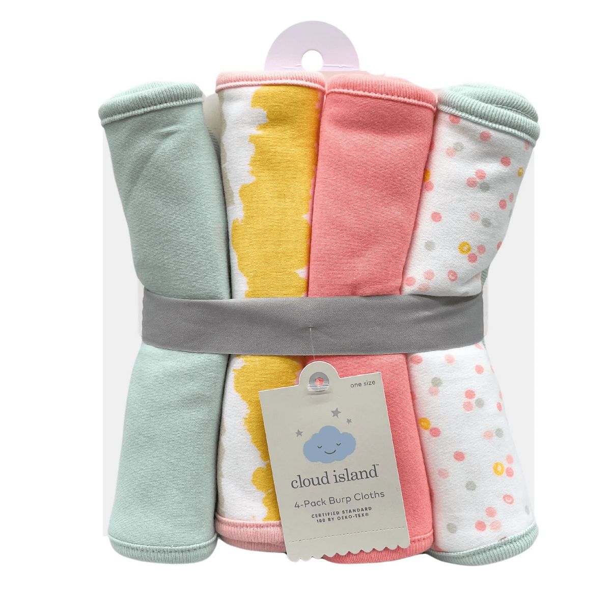 GENERICO - Babero Para Bebe Recien Nacida Eructo Niña Exclusivo Infantil x4