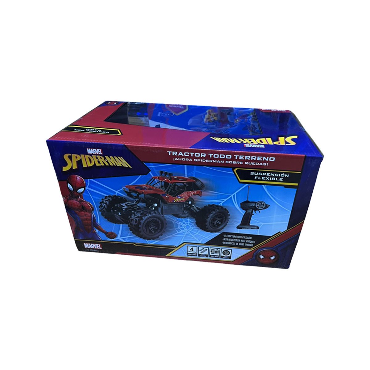 MARVEL - Juguete Carro Todo Terreno de SPIDERMAN con Control Remoto 331