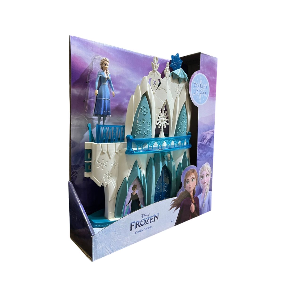 FROZEN - Juguete Castillo de Frozen con Luces y Música FZM-C1