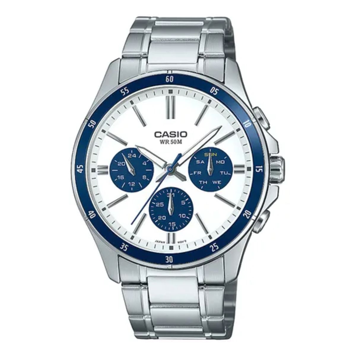 CASIO - RELOJ CASIO ORIGINAL MTP-1374D-7A2V  CAS-94