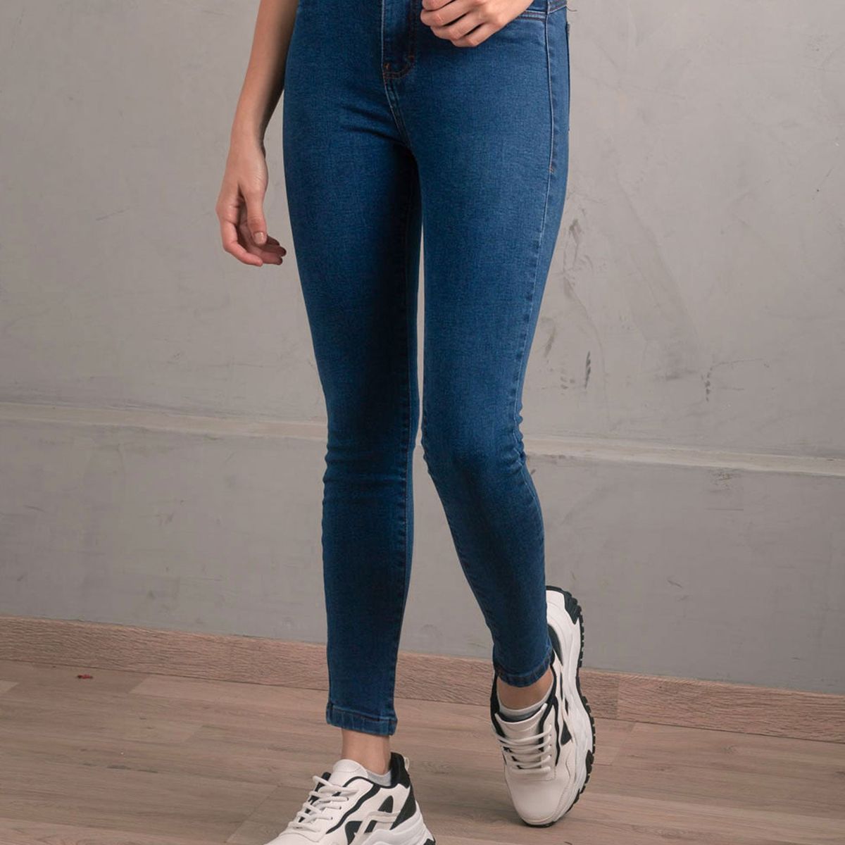 NEBULA - Pantalon Skinny 6.0 - Nébula - Azul Noche