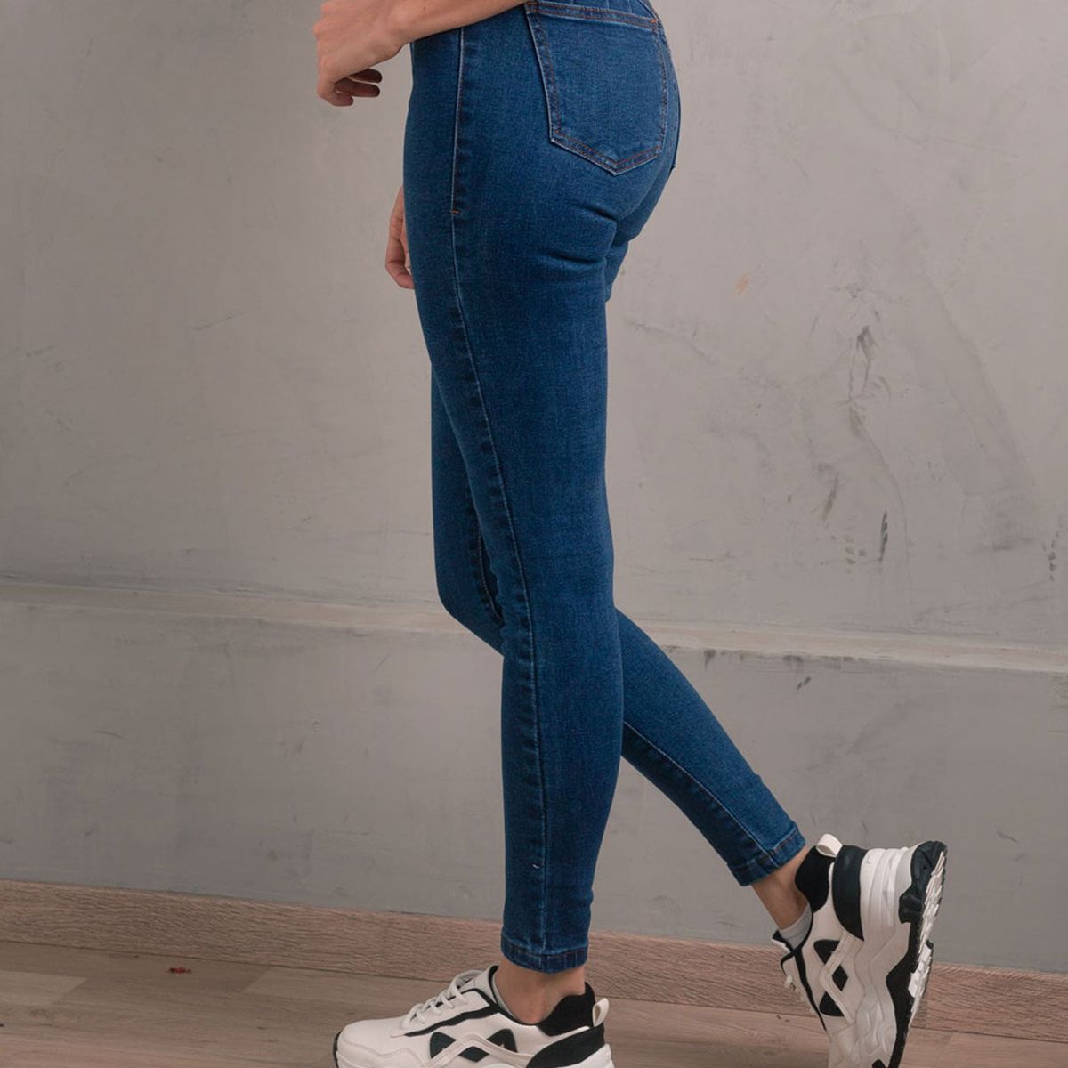 NEBULA - Pantalon Skinny 6.0 - Nébula - Azul Noche